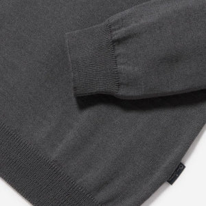 Closeup of Ribbed cuffs & hem