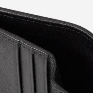 Closeup of Debossed logo