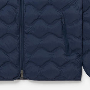 Closeup of 2 external zip pockets