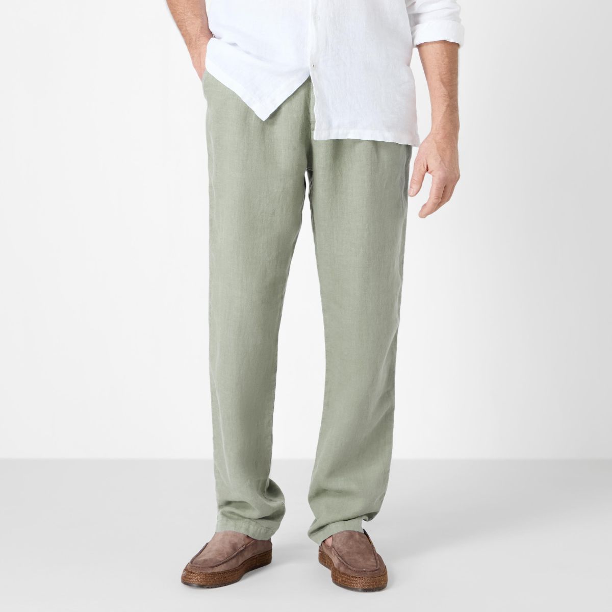 Hose - Dillwyn Trouser - Bright Olive