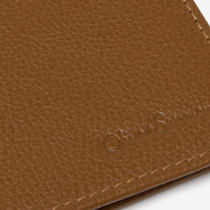 Closeup of Debossed logo