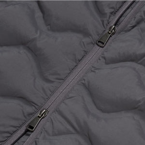 Closeup of Double zip