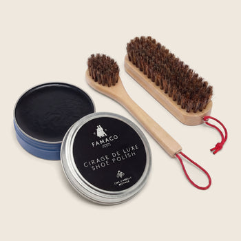 Navy Leather Care Bundle