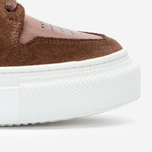 Closeup of Chunky rubber cupsole
