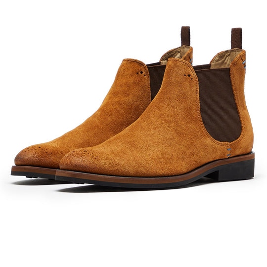 Burrows Tan Suede