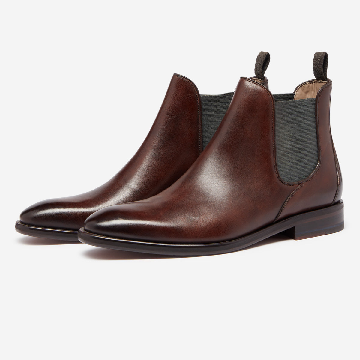 Allegro Brown | Leather Chelsea Boots | Men's Boots | Oliver Sweeney