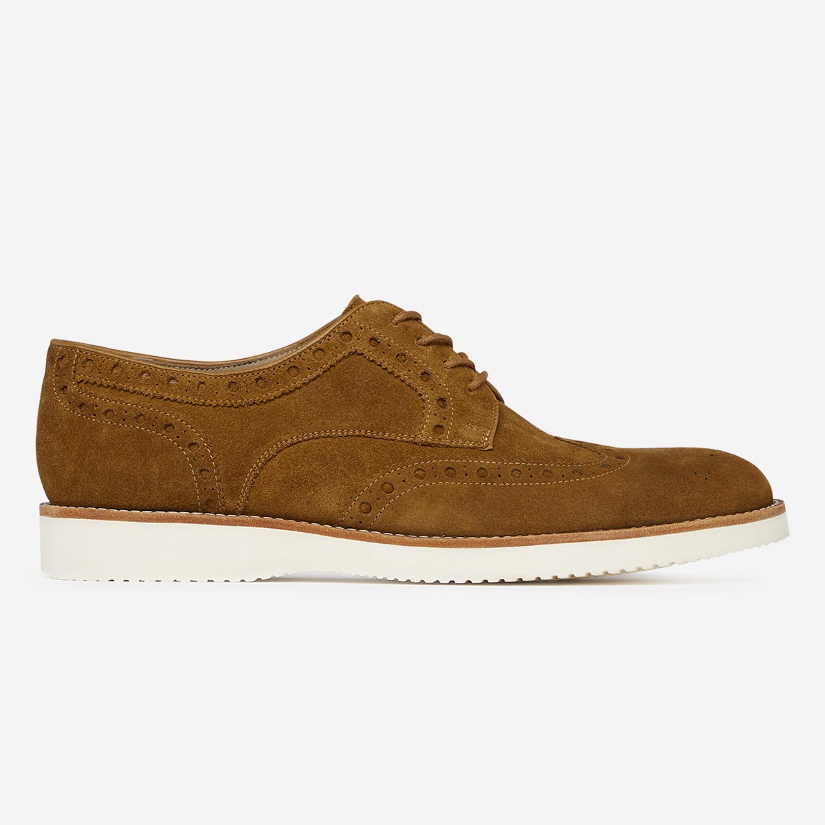 Baberton Whiskey | Men's Suede Derby Shoes | Oliver Sweeney