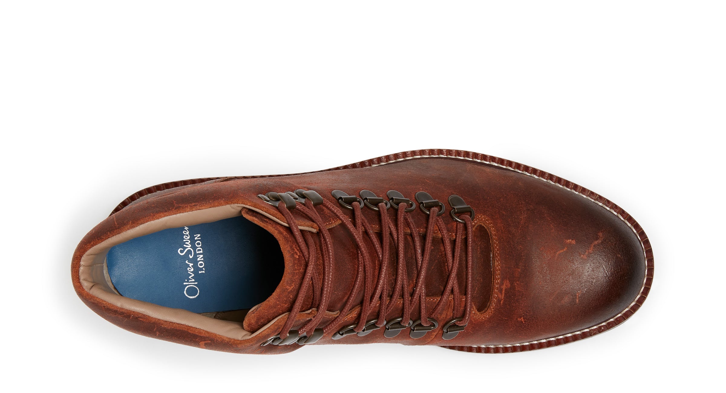 Braaid Rust Hiker Boots | Oliver Sweeney
