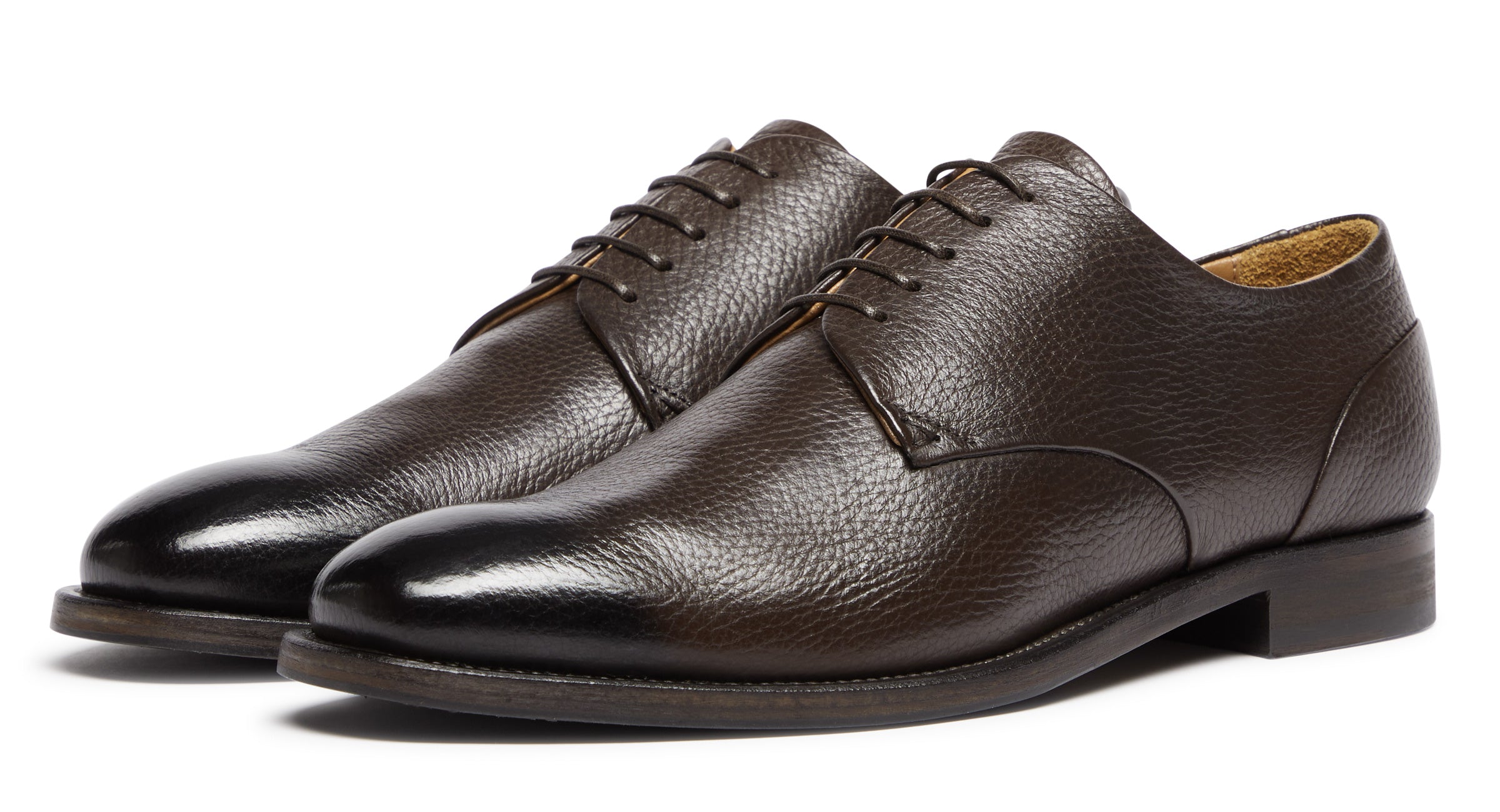 Brown Shoes with Monochrome Outfit