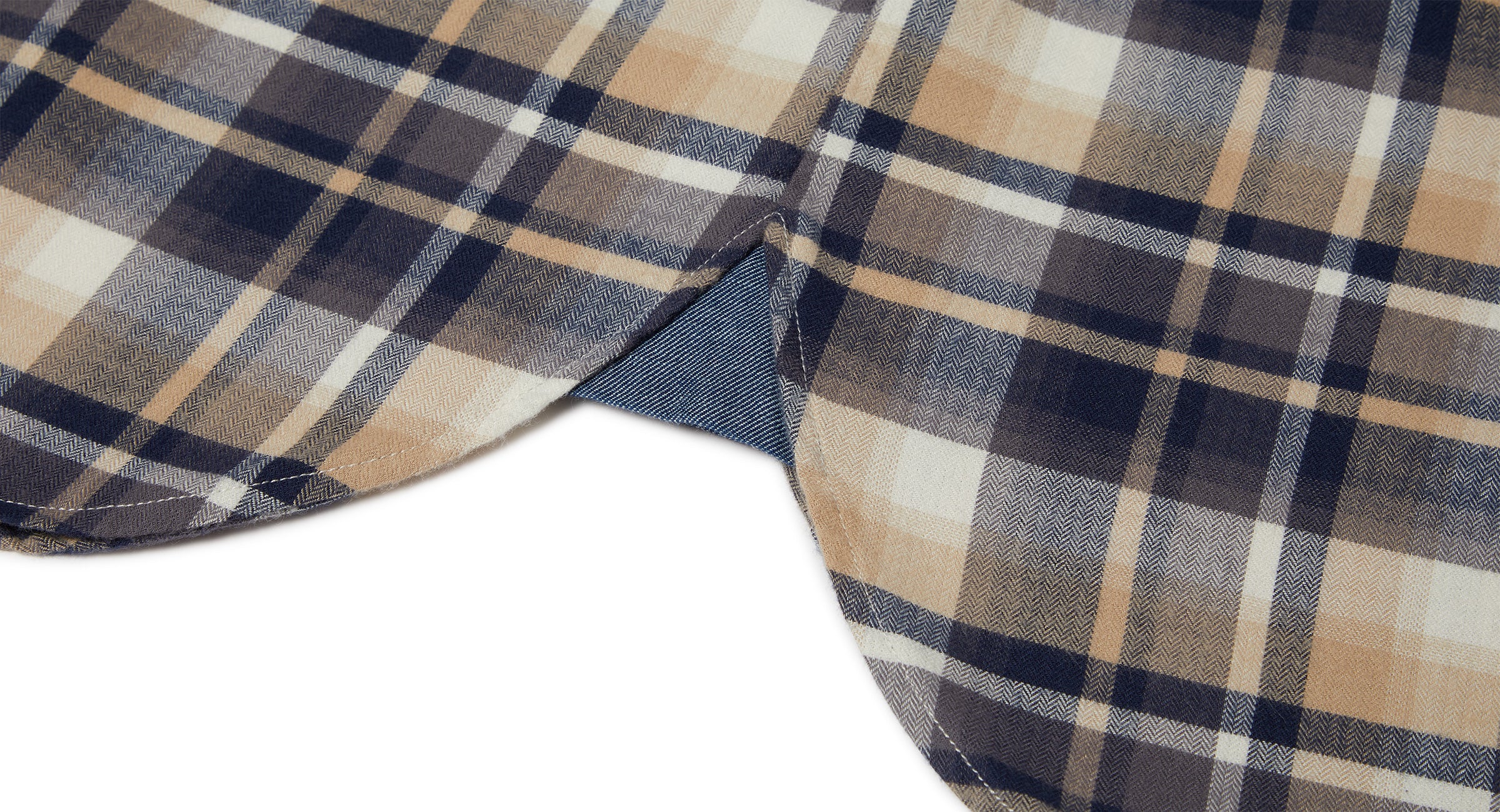 Censo Navy/Beige Check