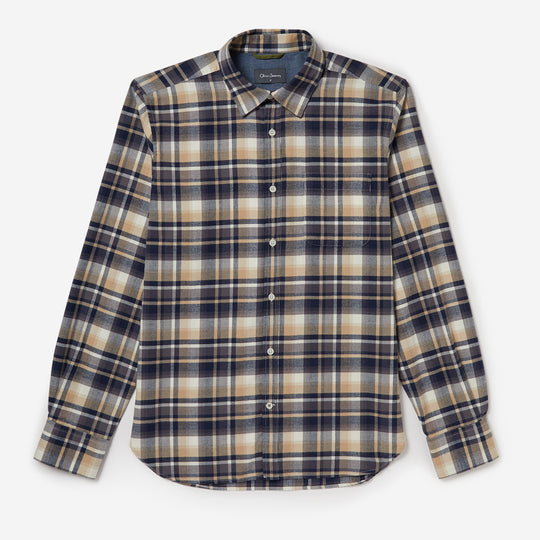 Censo Navy/Beige Check