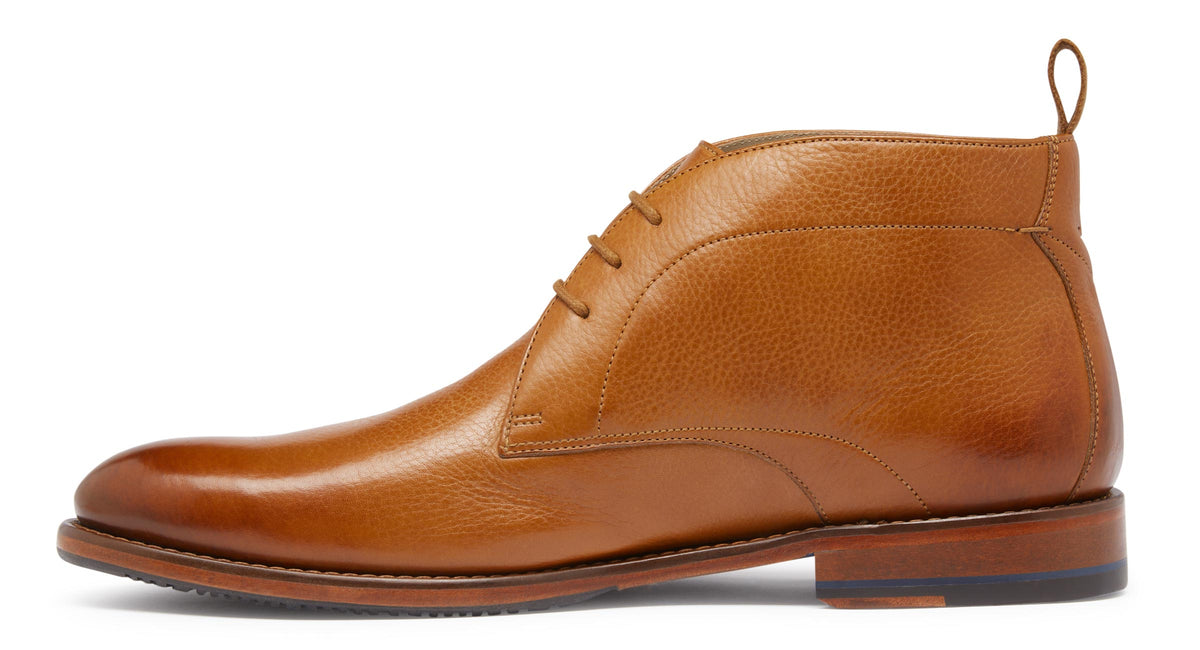 Farleton Light Tan | Leather Chukka Boots | Men's Boots | Oliver Sweeney