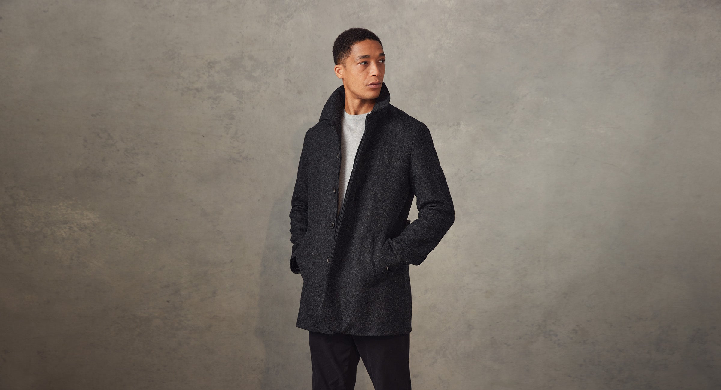 Charcoal deals car coat