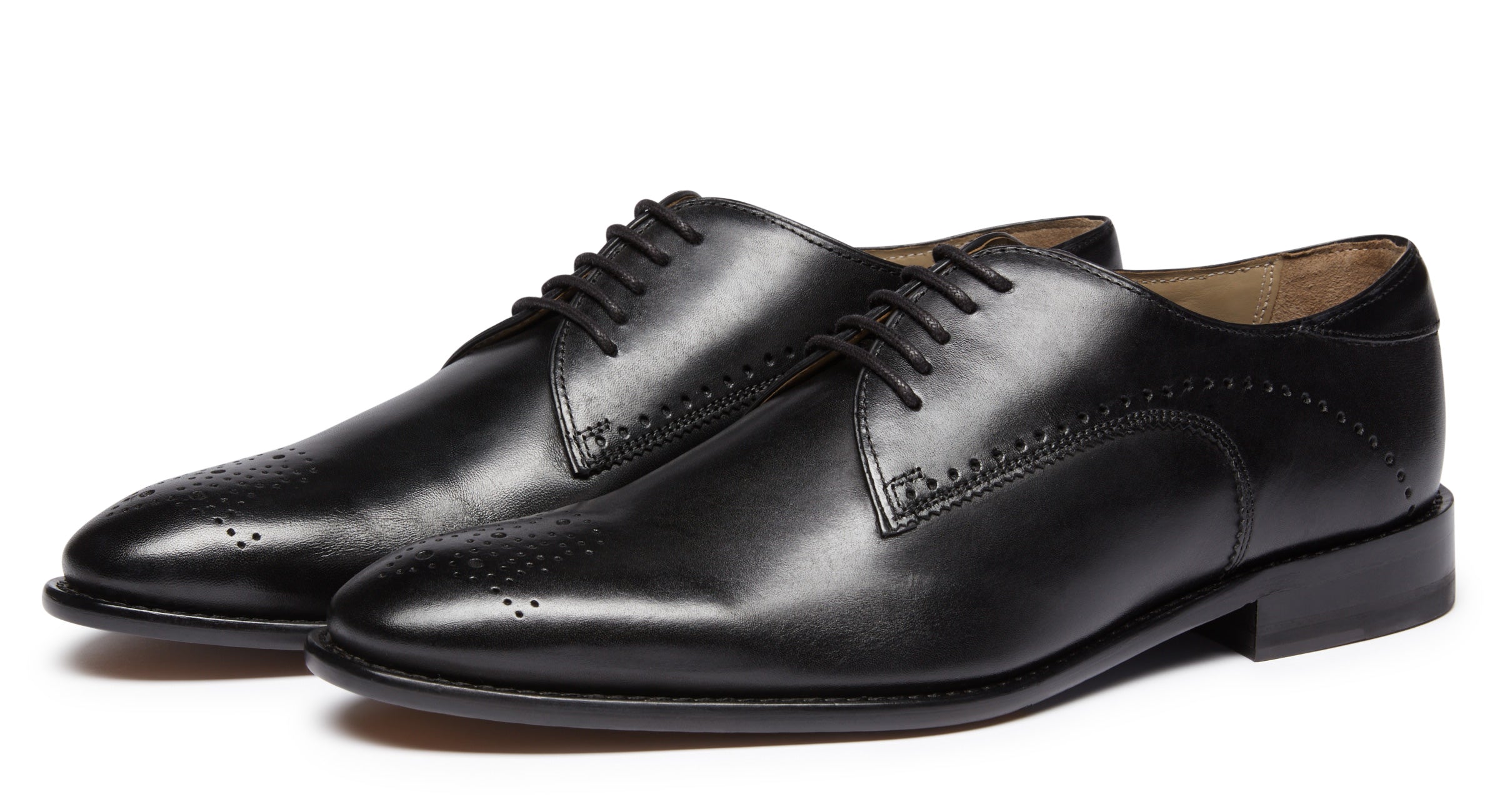 Harworth Black | Leather Derby Shoe | Men's Shoes | Oliver Sweeney