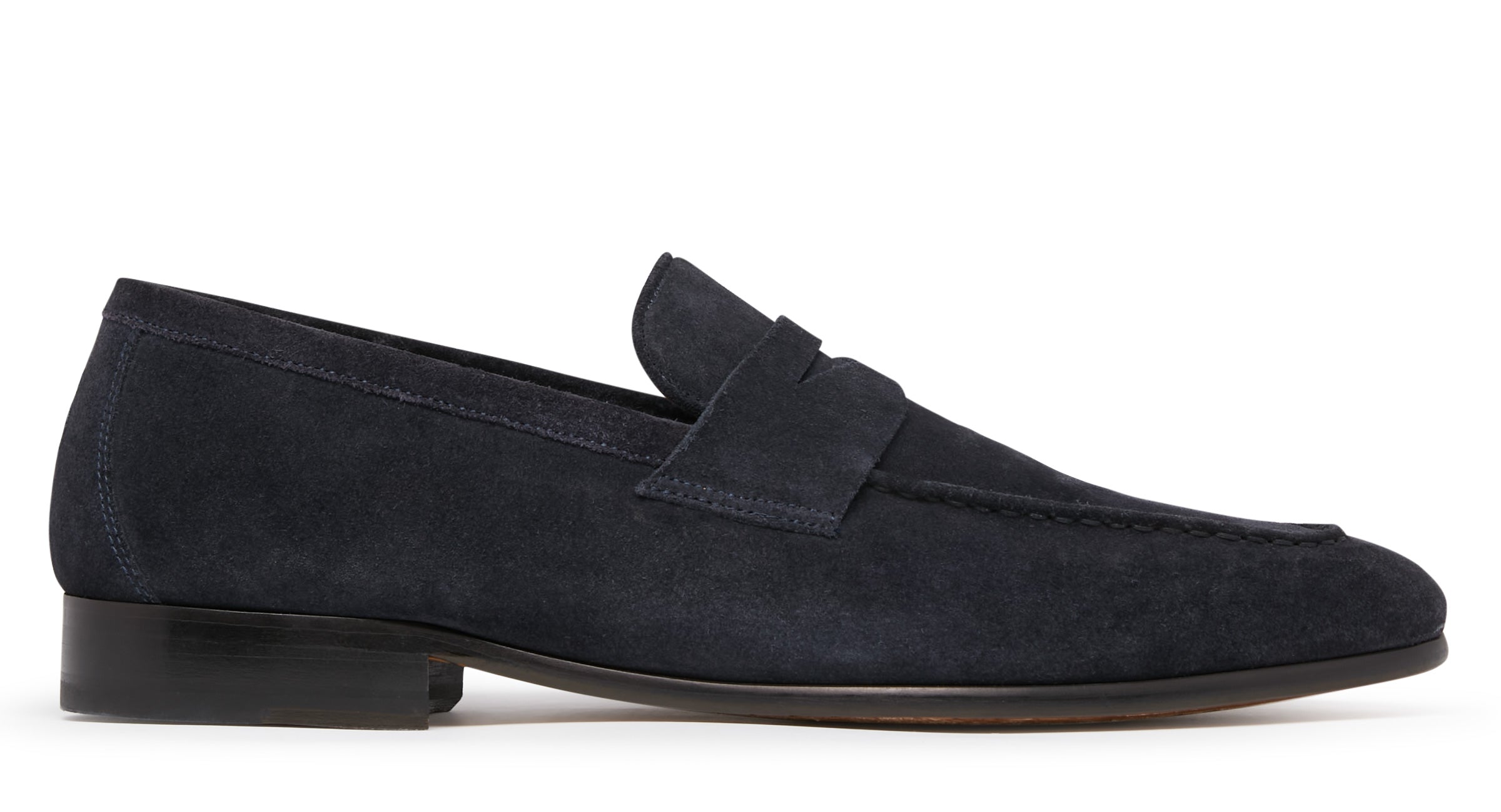 Keyworth Navy | Men's Suede Loafers | Men's Shoes | Oliver Sweeney