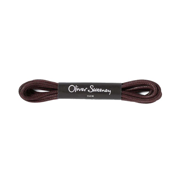 Short Round Burgundy Laces