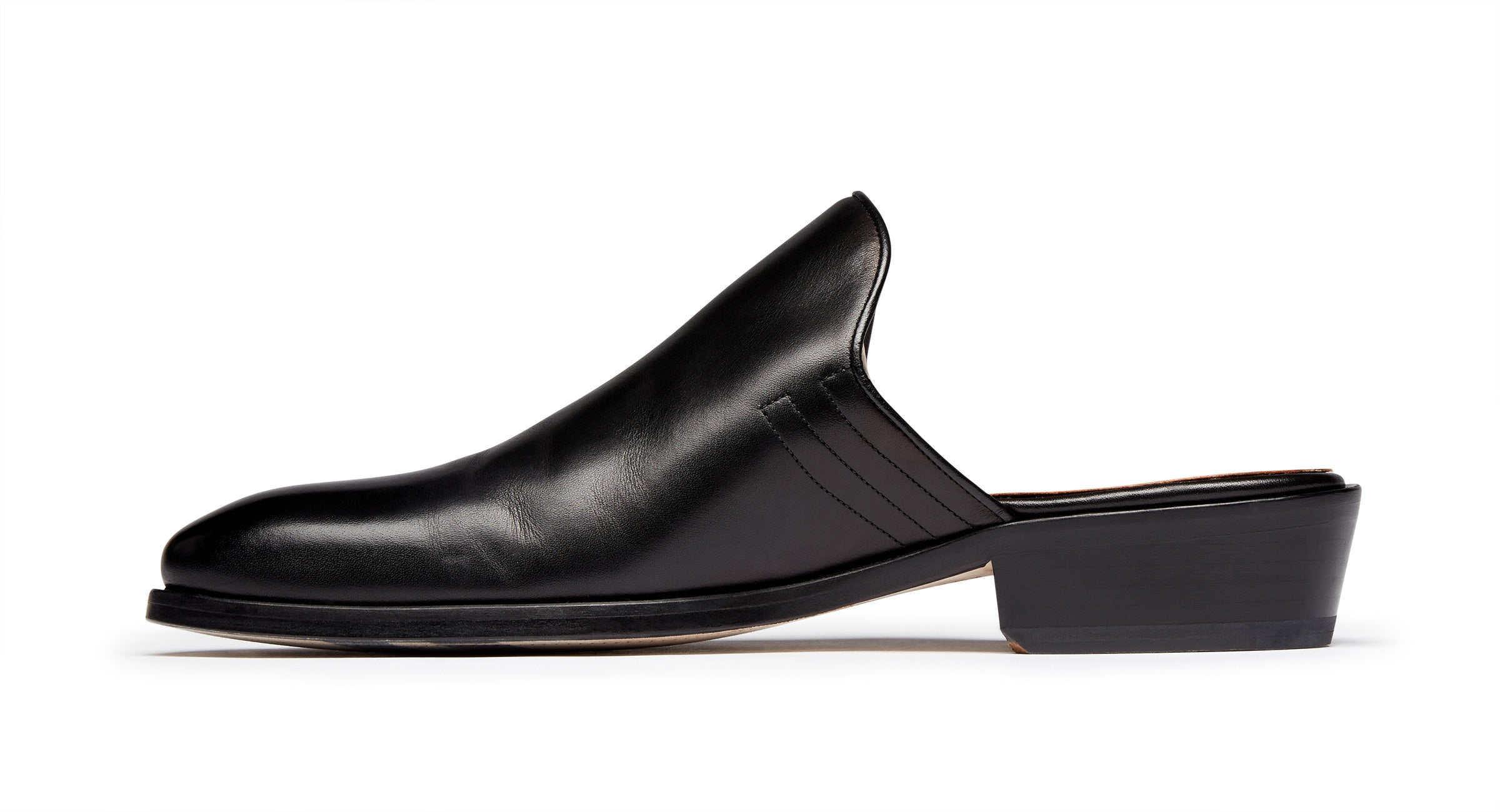 24 Hour Mule Black | Luke Derrick x Oliver Sweeney