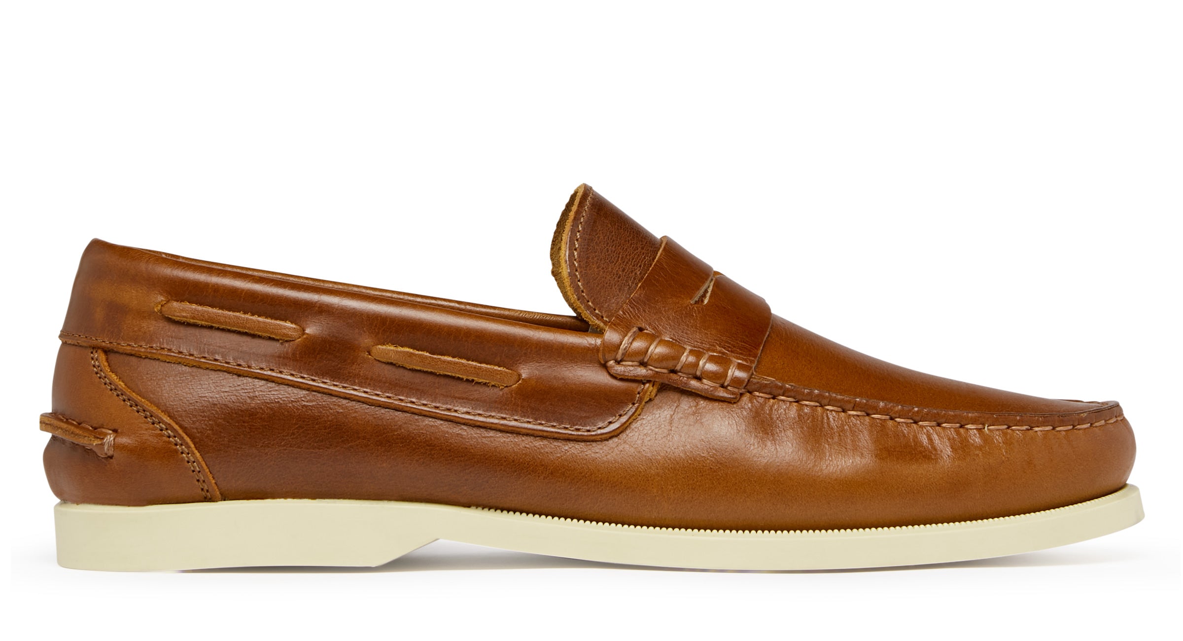 Menorca Tan Leather Moccasin Loafers Men's Shoes Oliver Sweeney