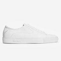 Men's Designer Osimo White Premium Trainer | Oliver Sweeney