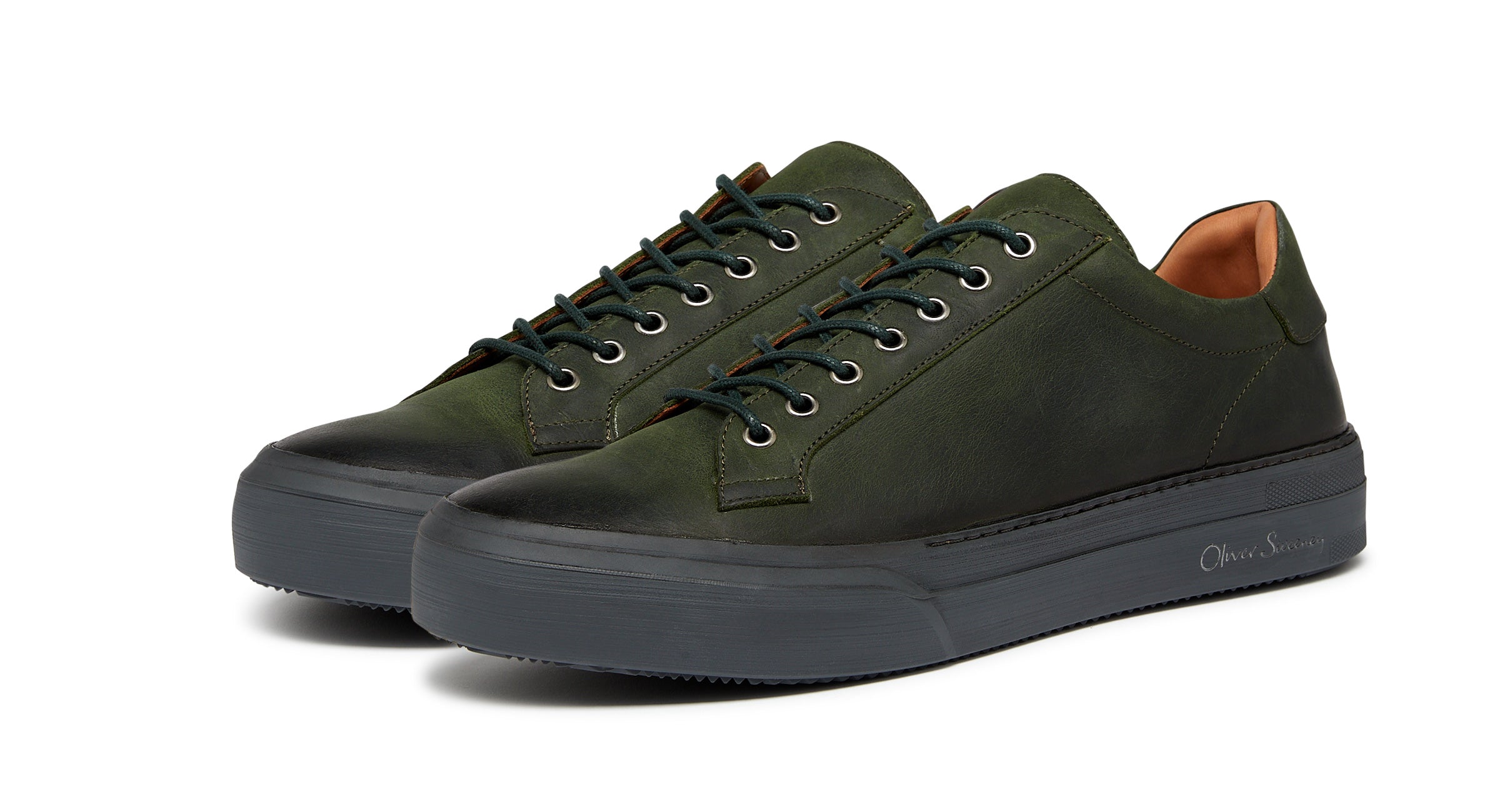 Penacova Green | Leather Cupsole Men display picture 3