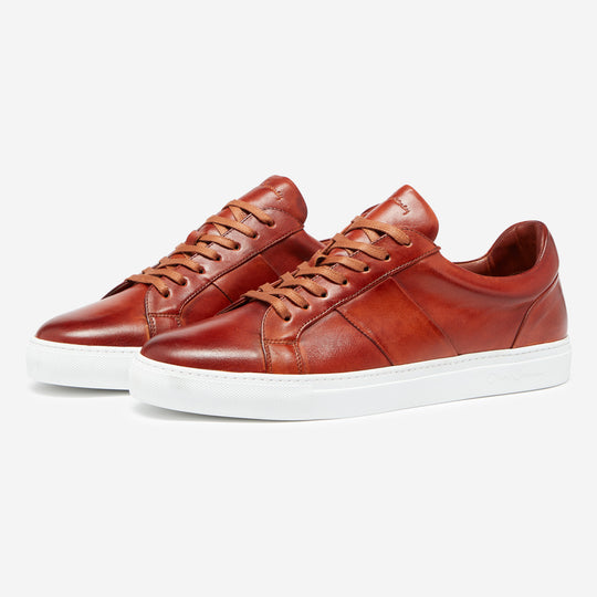 Quintos Calf Leather Cupsole Trainers