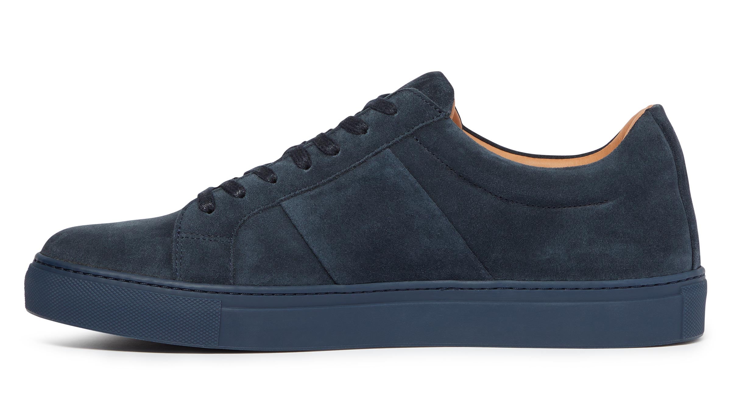 Quintos Navy Suede | Suede Cupsole Trainers | Men's Trainers | Oliver ...