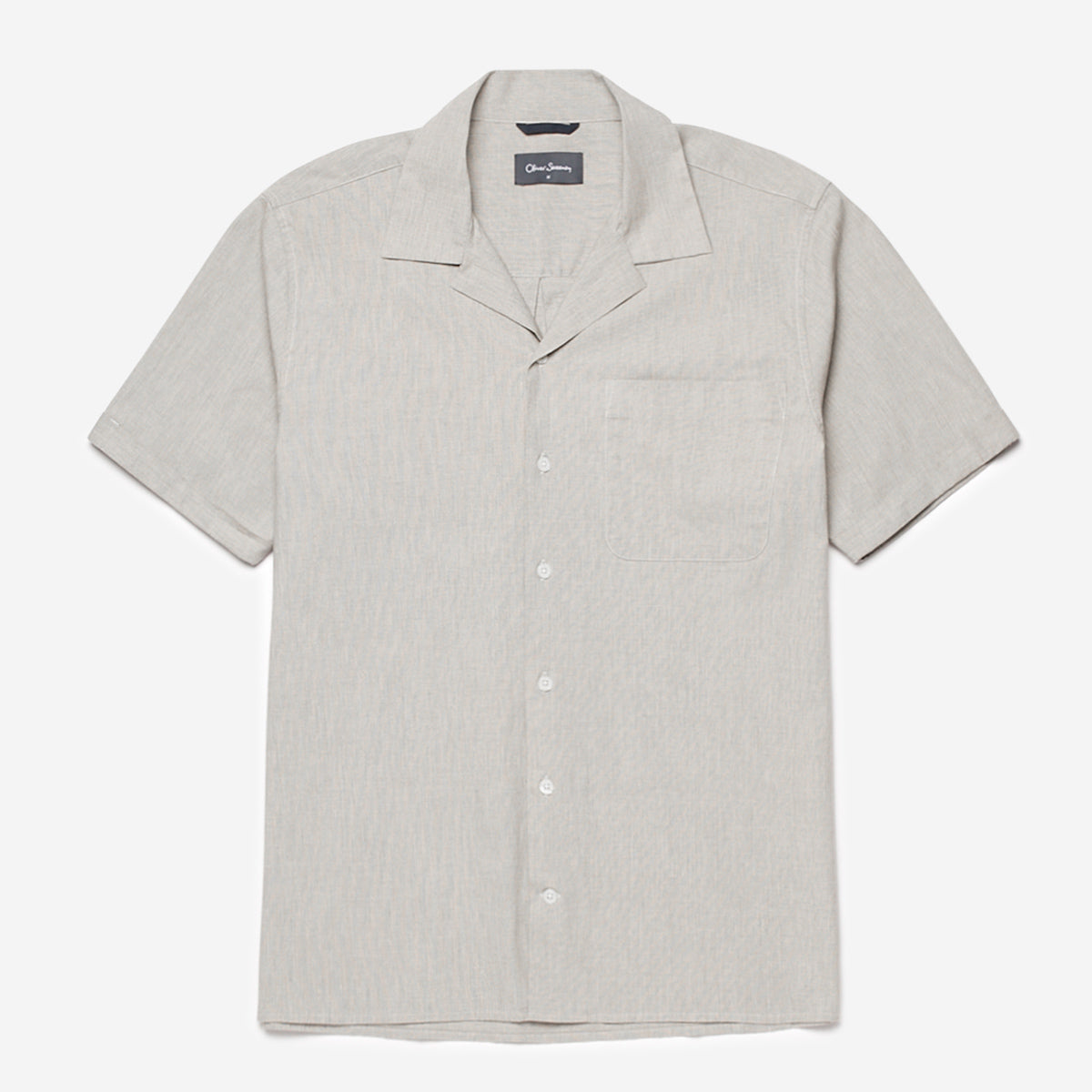 Ravenshead Oat | Men's Cotton Short Sleeved Shirt | Men's Shirts ...