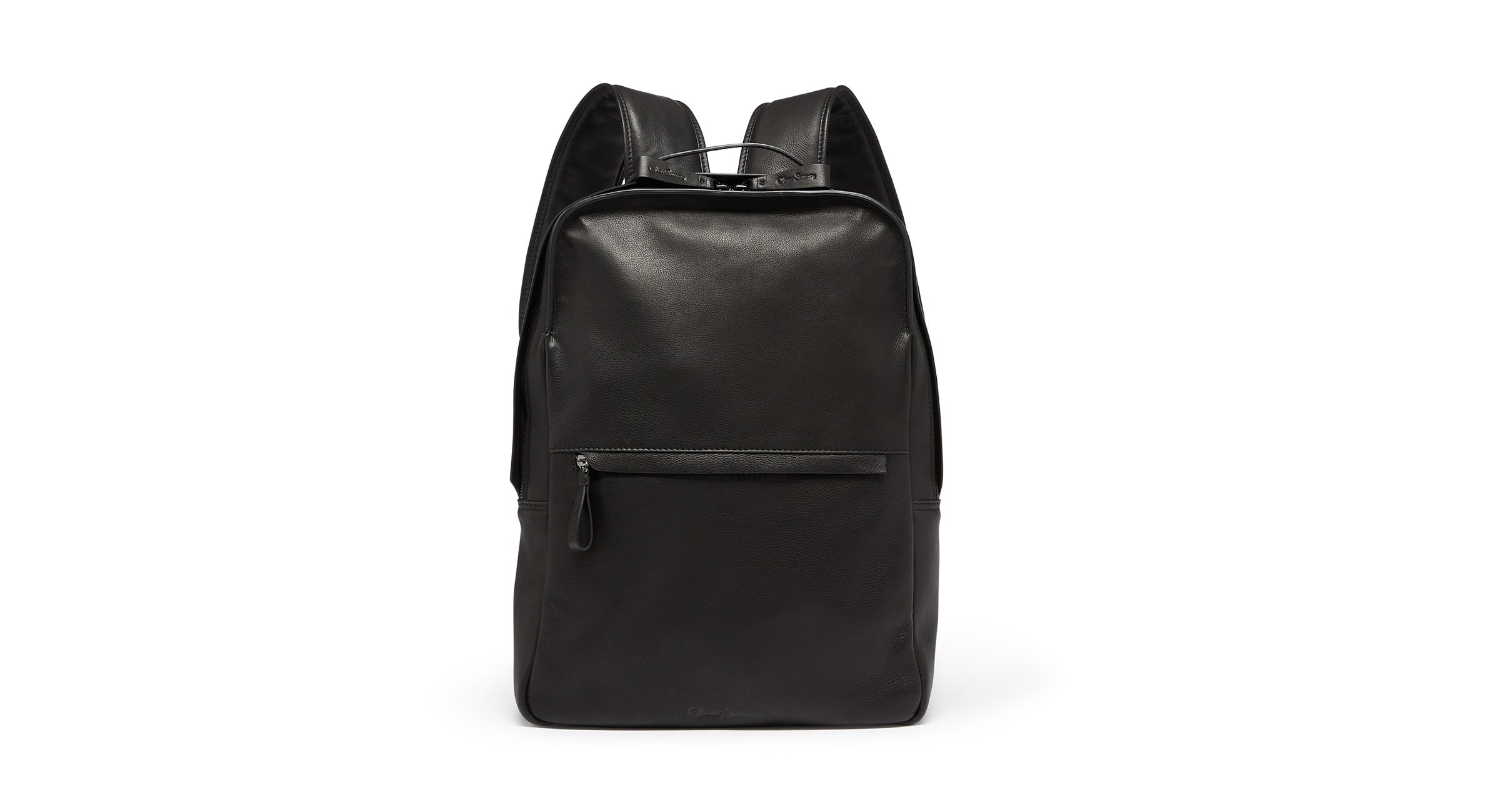 Ramsey Black | Leather Backpack | Men's Bags