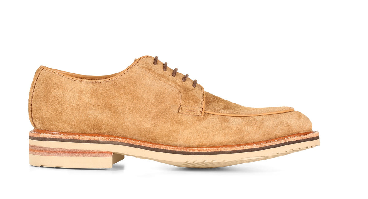 Sutterby Oat Suede Derby Shoe | Oliver Sweeney