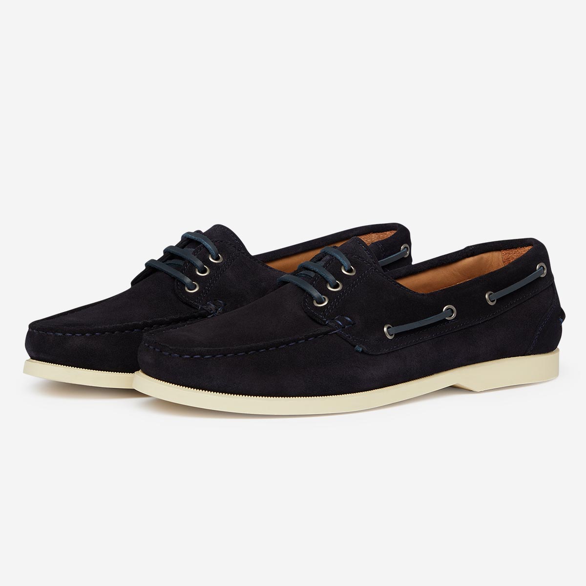 Mocassins Oliver Sweeney Blanc Crème - Taille UK 12 (homme) - Cuir - Occasion - Modèle Habillé Slip-on