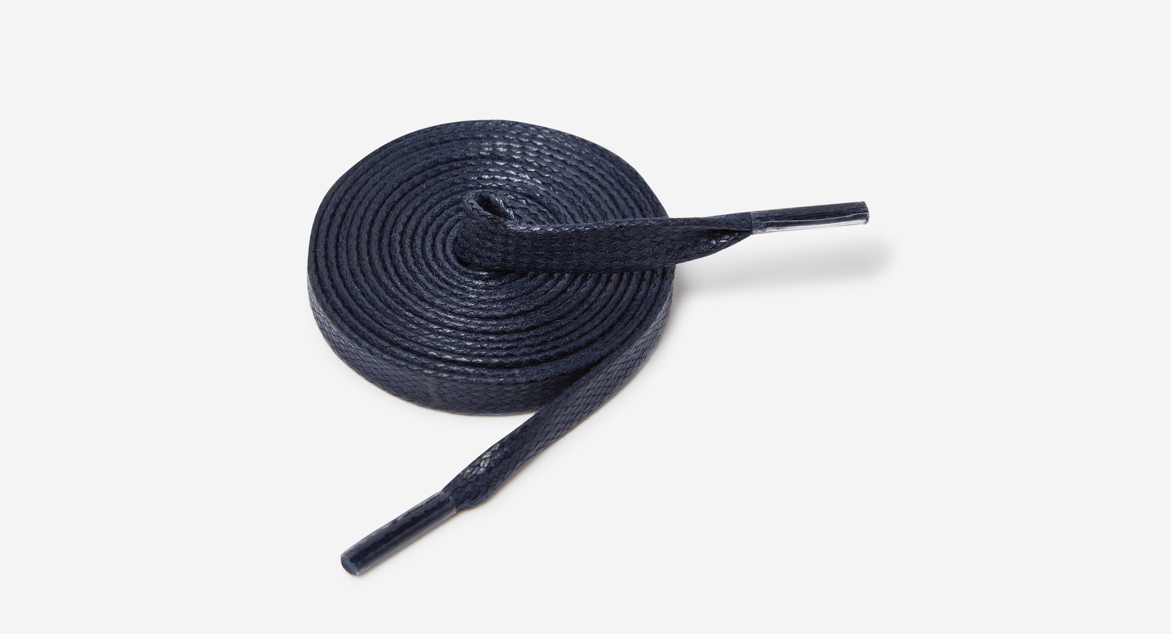 Extra Long Flat Navy Laces