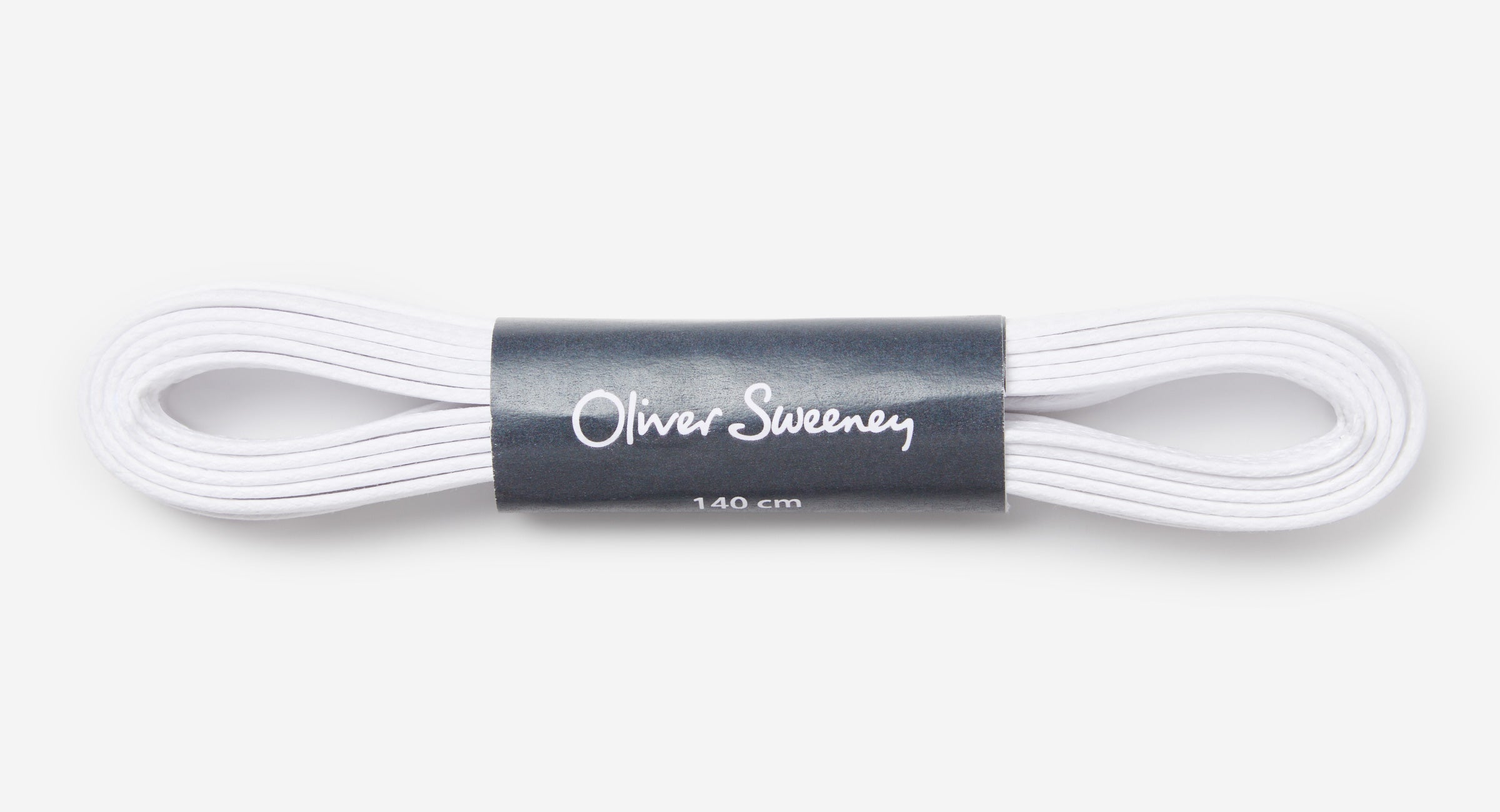 Extra Long Flat White Laces Oliver Sweeney - Main Image