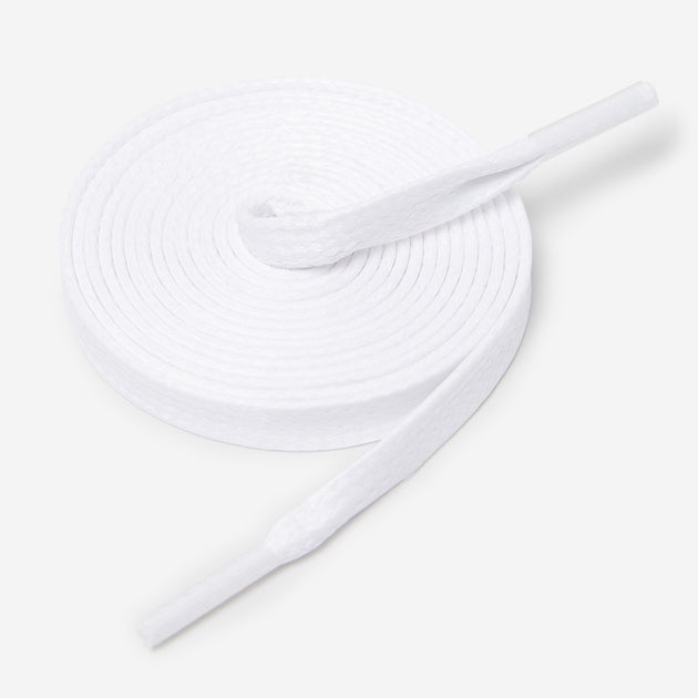 Extra Long Flat White Laces