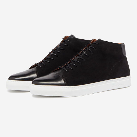 Torrejao Suede/Calf Leather Cupsole Trainers
