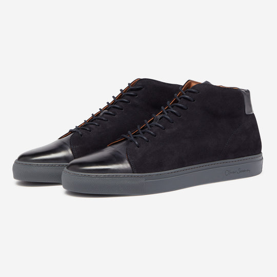 Torrejao Suede/Calf Leather Cupsole Trainers