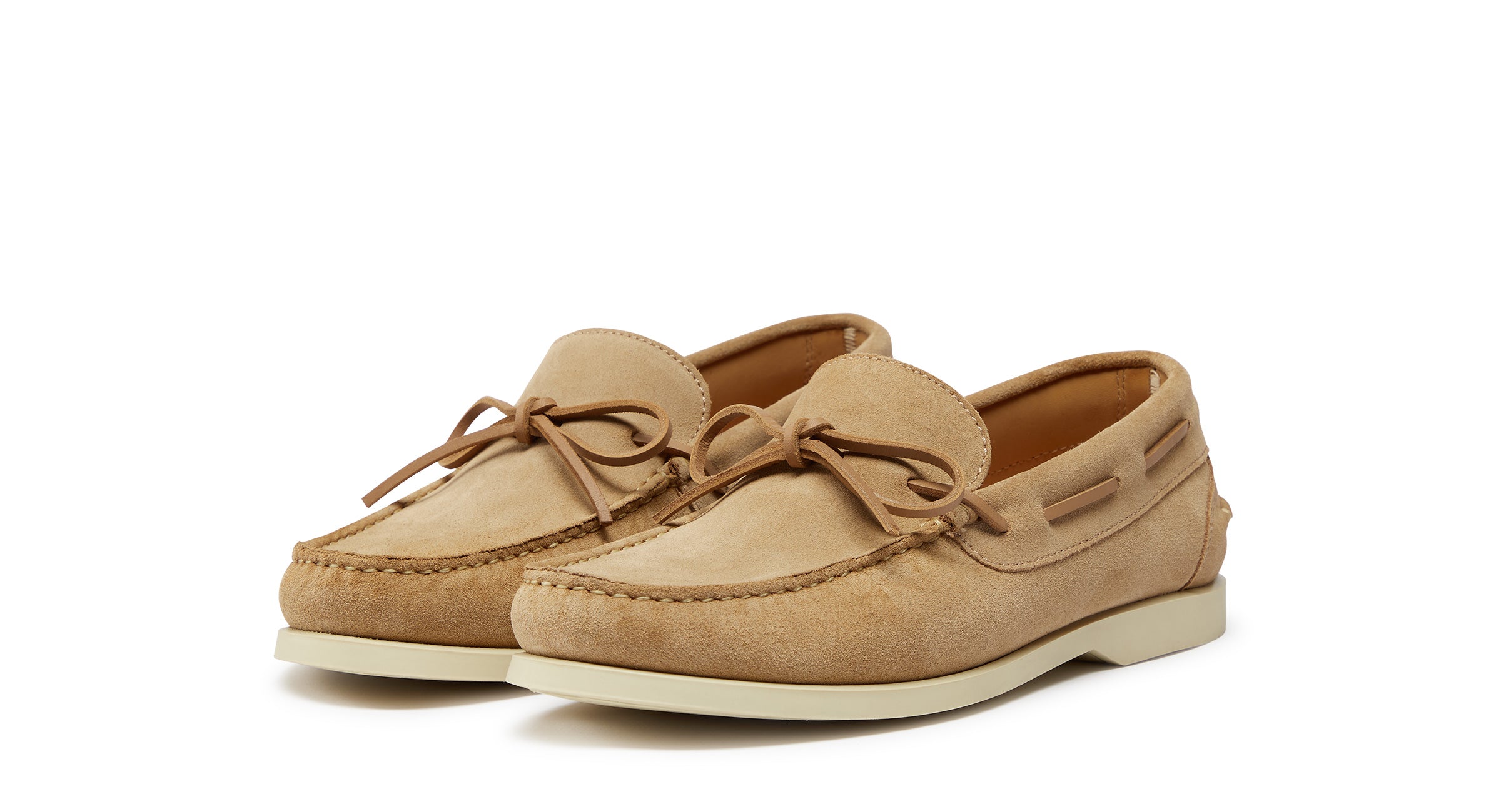 Tabarca Sand Suede Boat Shoes Men's Shoes Oliver Sweeney
