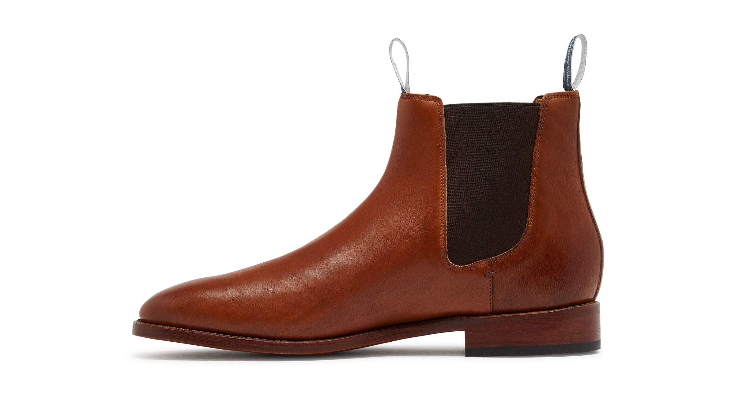 Tamine Dark Tan | Leather Chelsea Boot | Men's Boots | Oliver Sweeney