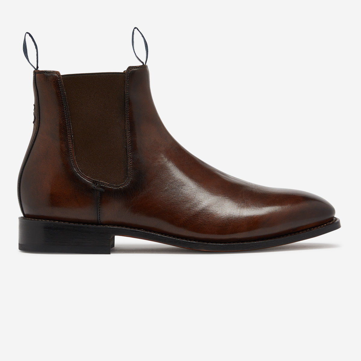 Tamine Mahogany | Leather Chelsea Boot | Men's Boots | Oliver Sweeney