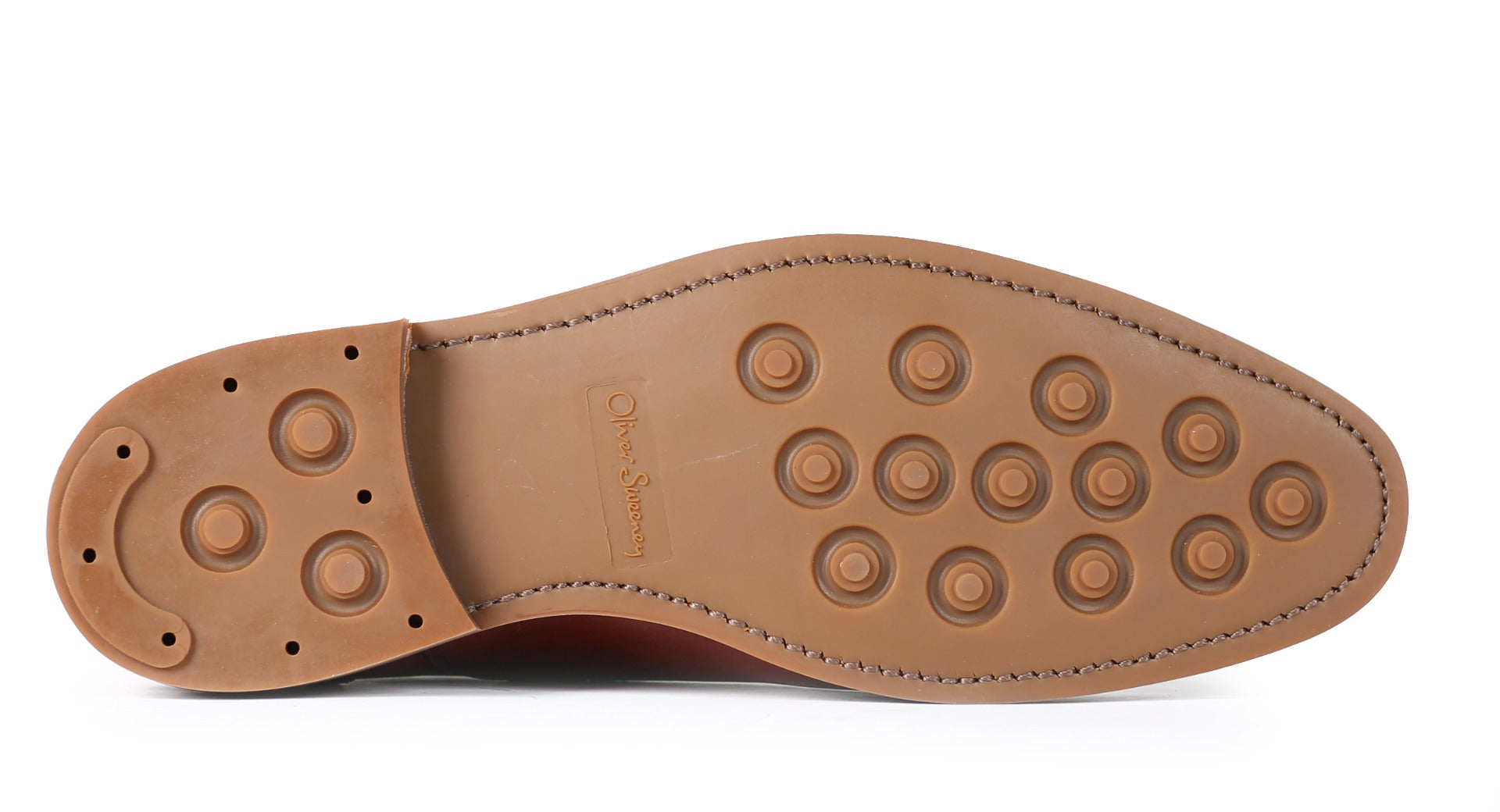 Millham Dark Tan Derby Shoes | Oliver Sweeney