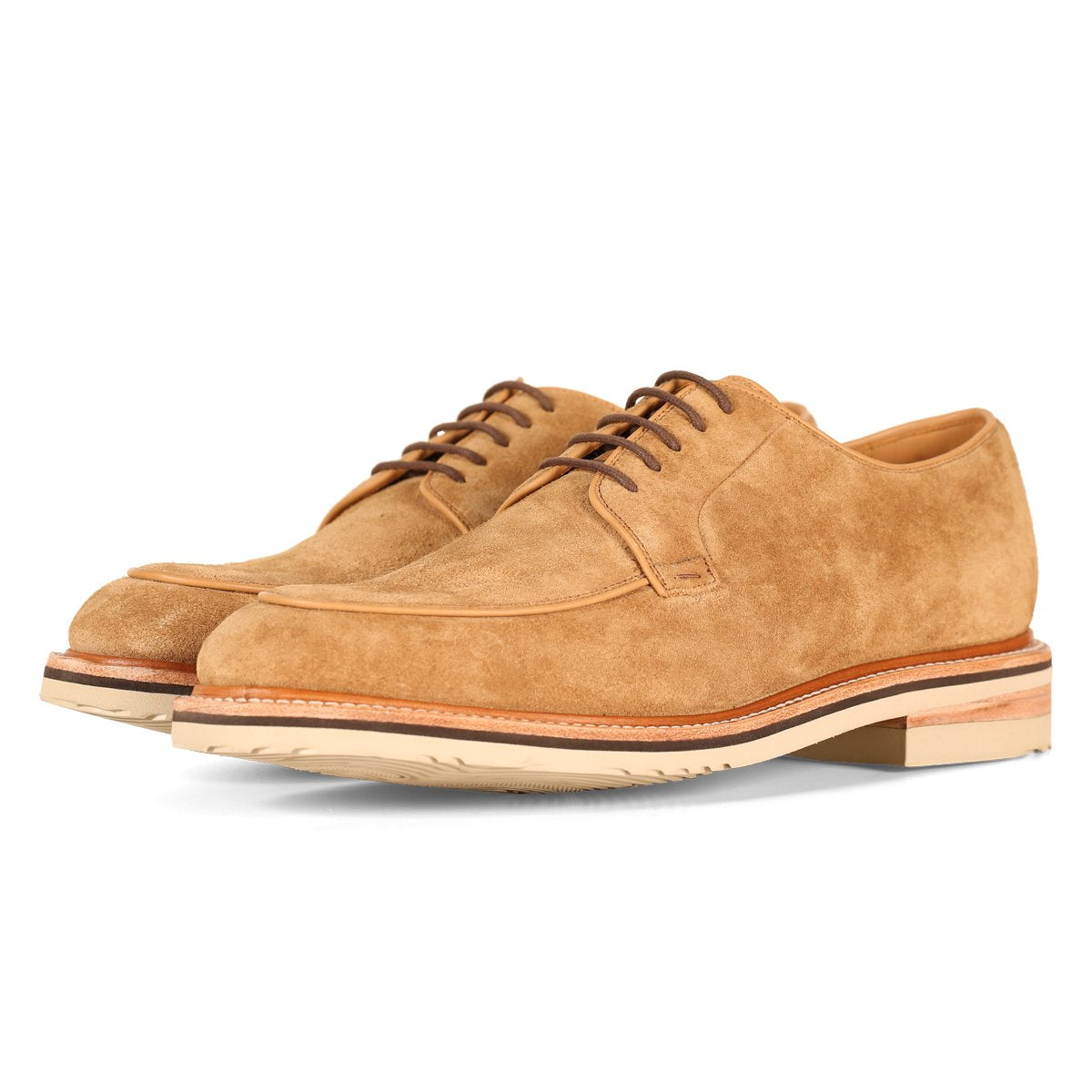 Sutterby Oat Suede Derby Shoe | Oliver Sweeney