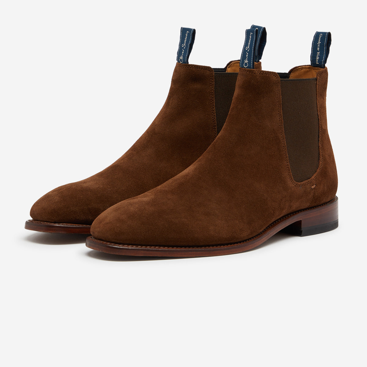 Tamine Brown | Suede Chelsea Boots | Men's Boots | Oliver Sweeney